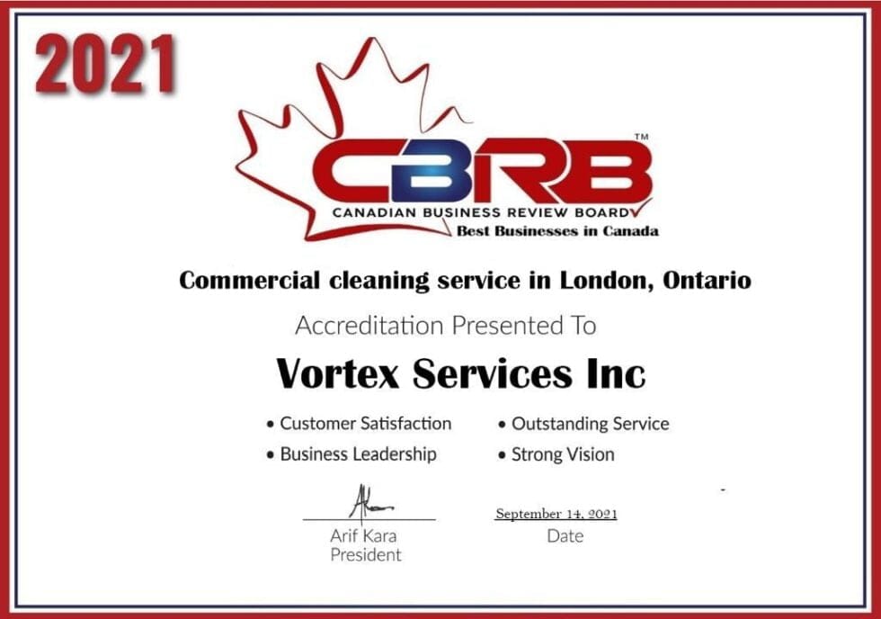 House Cleaning London Ontario Vortex Services